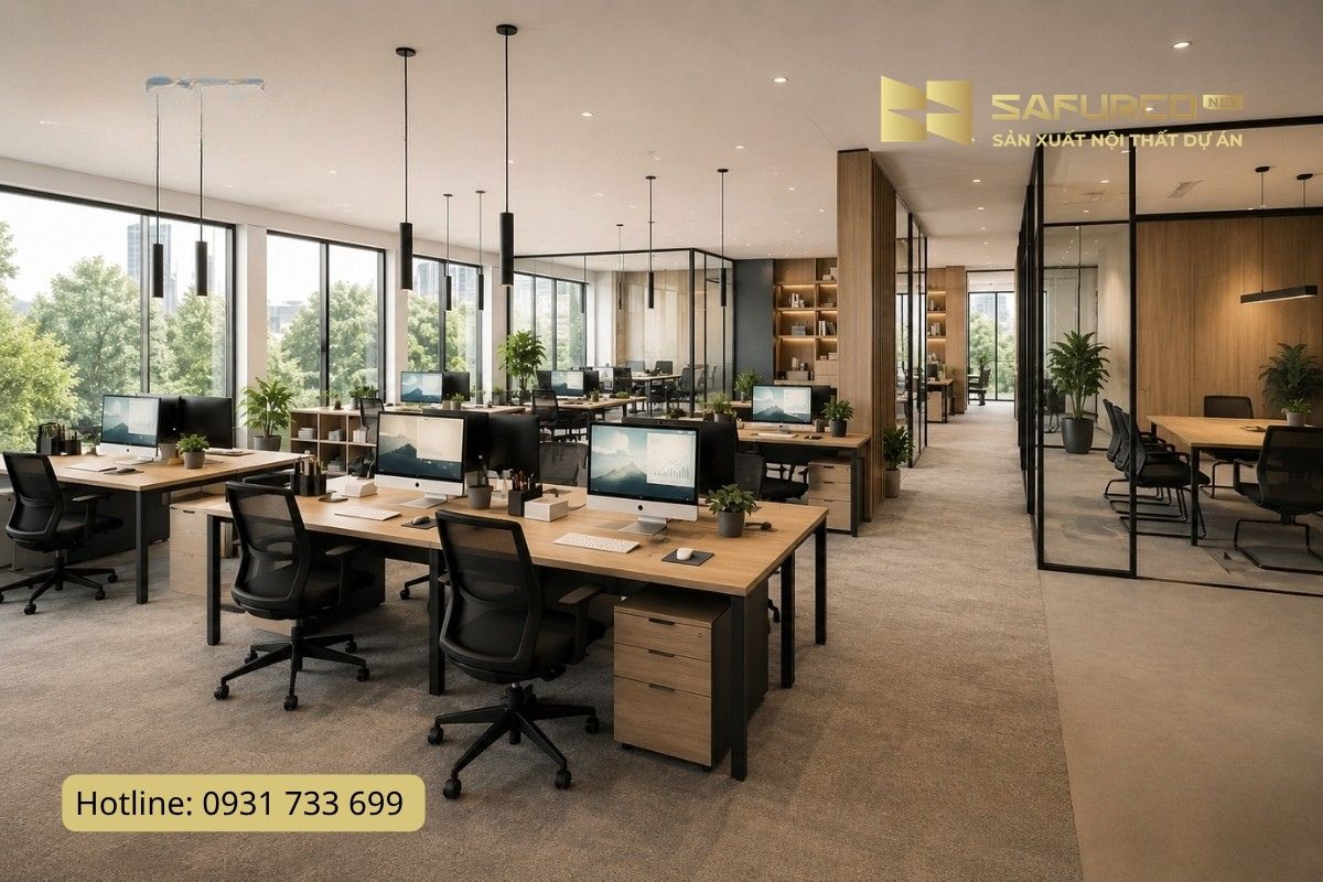 Thiết kế thi công nội thất văn phòng Đà Nẵng
