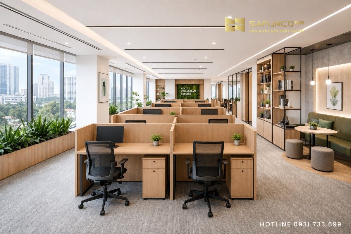 Thiết kế thi công nội thất văn phòng Đà Nẵng