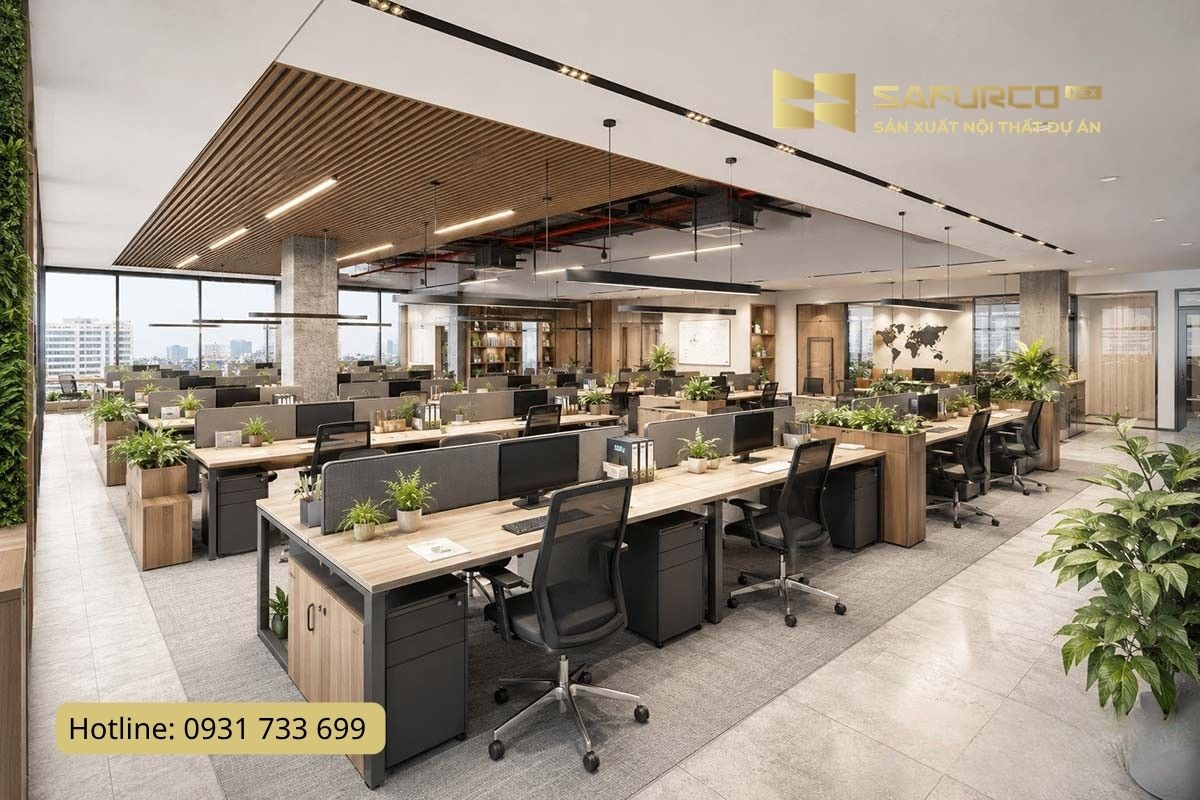 Thiết kế thi công nội thất văn phòng Đà Nẵng
