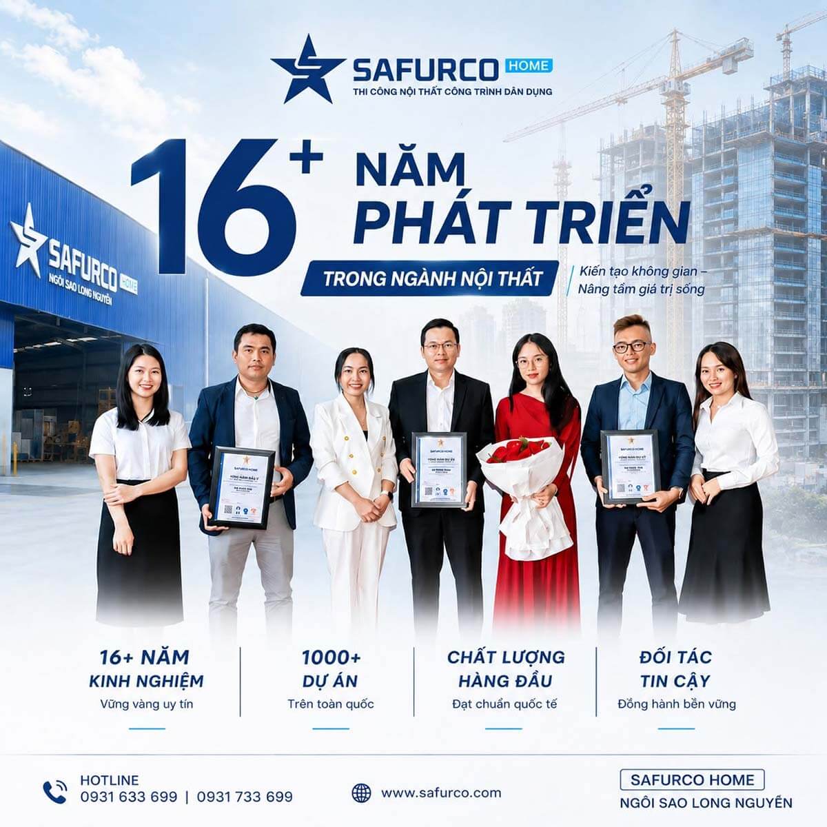 Thiết kế thi công cải tạo nội thất văn phòng khách sạn