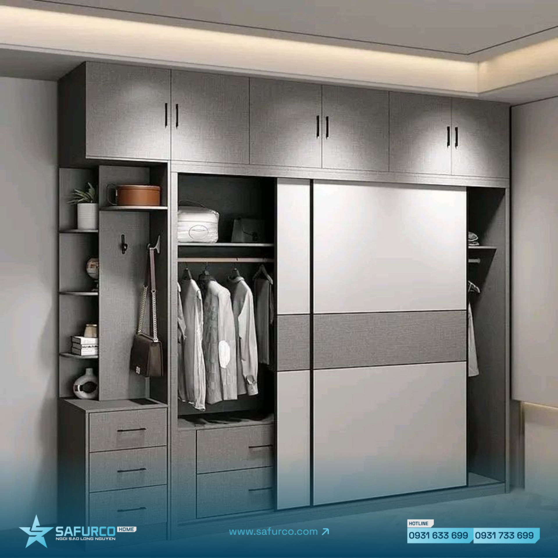 10+ MẪU TỦ QUẦN ÁO XU HƯỚNG 2026 25 1 1