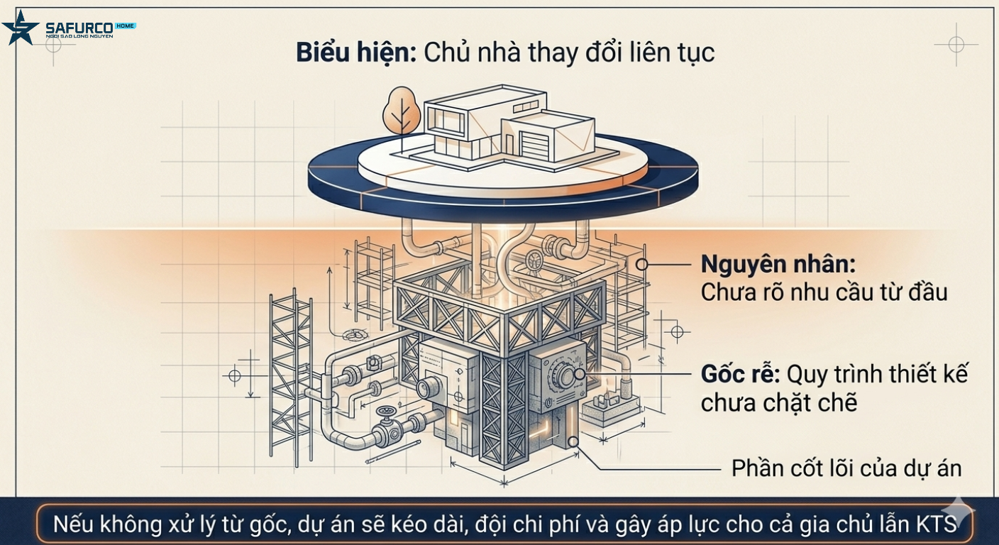 Vì sao sửa thiết kế cải tạo nhà càng tốn chi phí