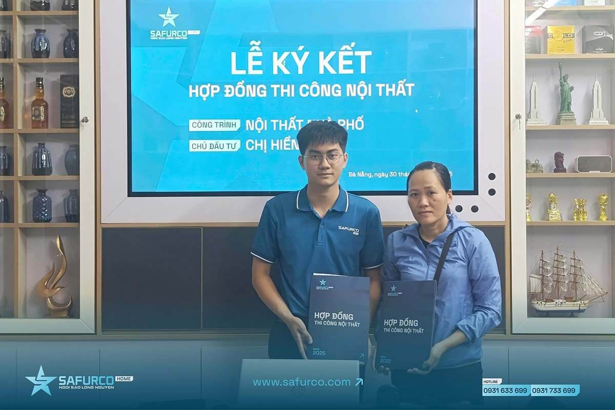 Thiết kế thi công nội thất nhà phố biệt thự trọn gói
