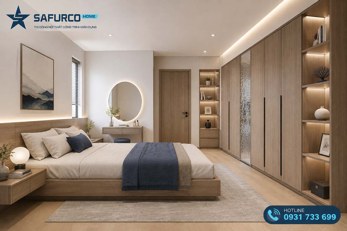 Phong Thủy Nội Thất Nhà Phố Đà Nẵng: Hướng Cửa, Màu Sắc & Vật Liệu Hợp Mệnh 2026 5 Phong thủy nội thất nhà phố Đà Nẵng