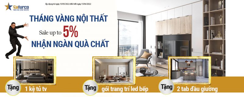 Tháng vàng nội thất Nhận ngàn quà chấtt