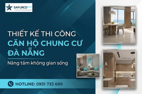 Thiết kế thi công căn hộ chung cư Đà Nẵng